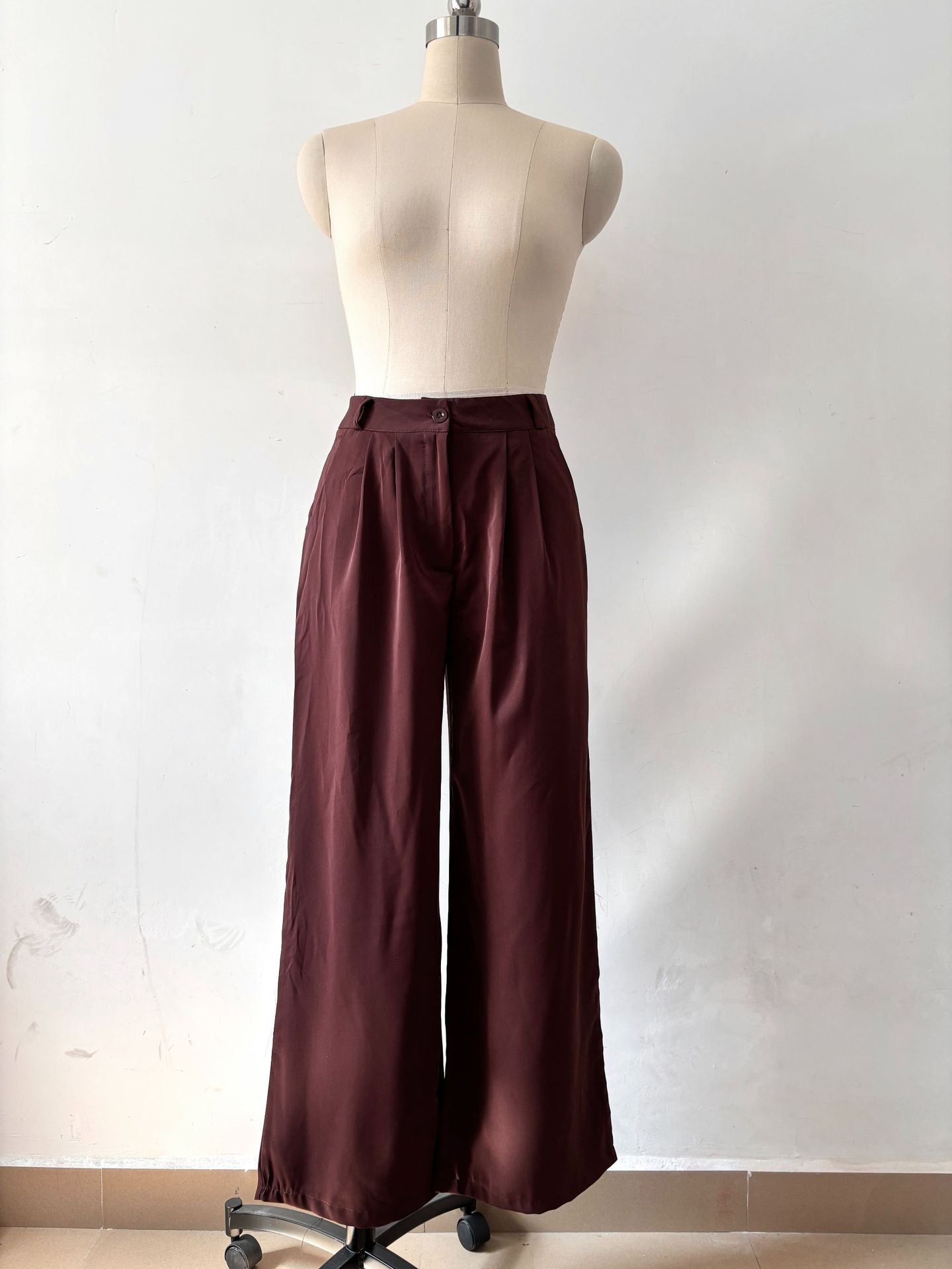 Women Spring/Summer Casual Elegant Straight-Leg Pants 8