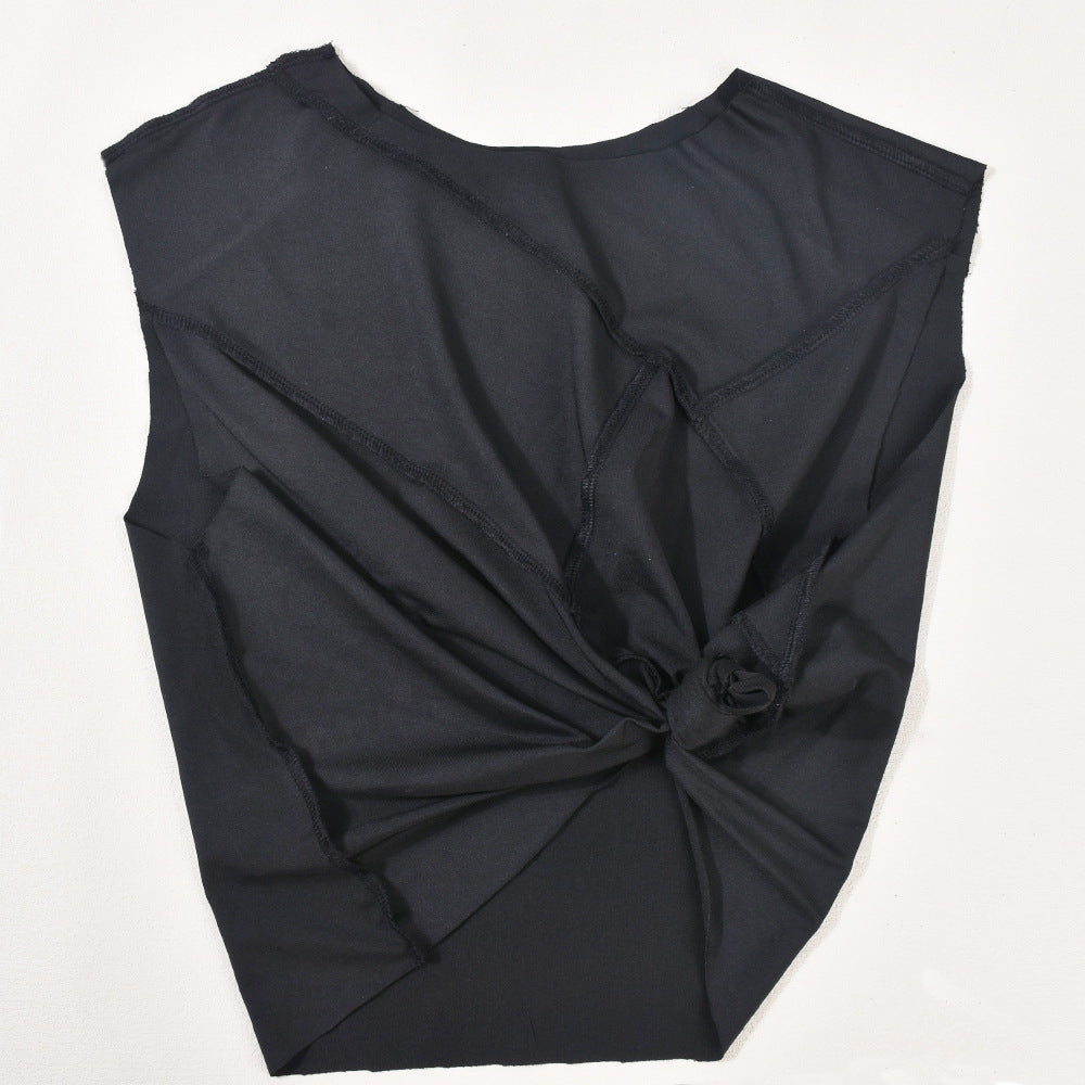 Women summer style trend Crop Top and Skirt Two Piece Set 7