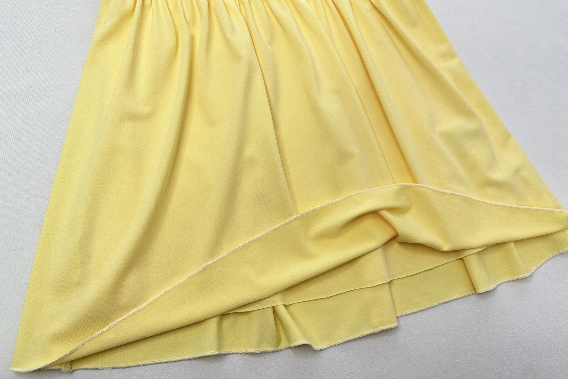 Summer One-Shoulder Sexy Solid Color Slim Waist A-Line Dress 13