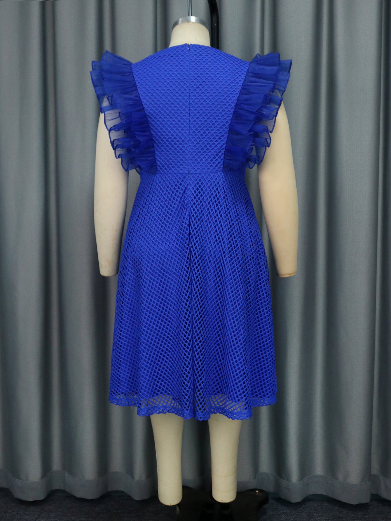 Women Formal Party Mesh Elegant Dress 6