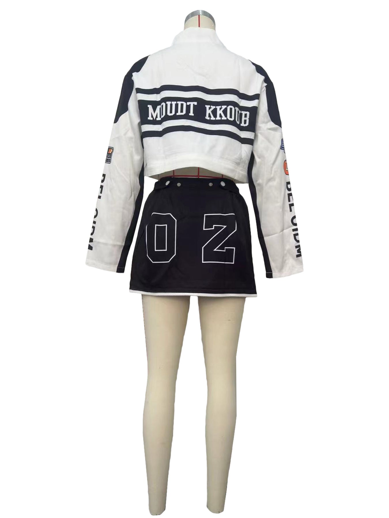 Women Detachable Print Jacket 42