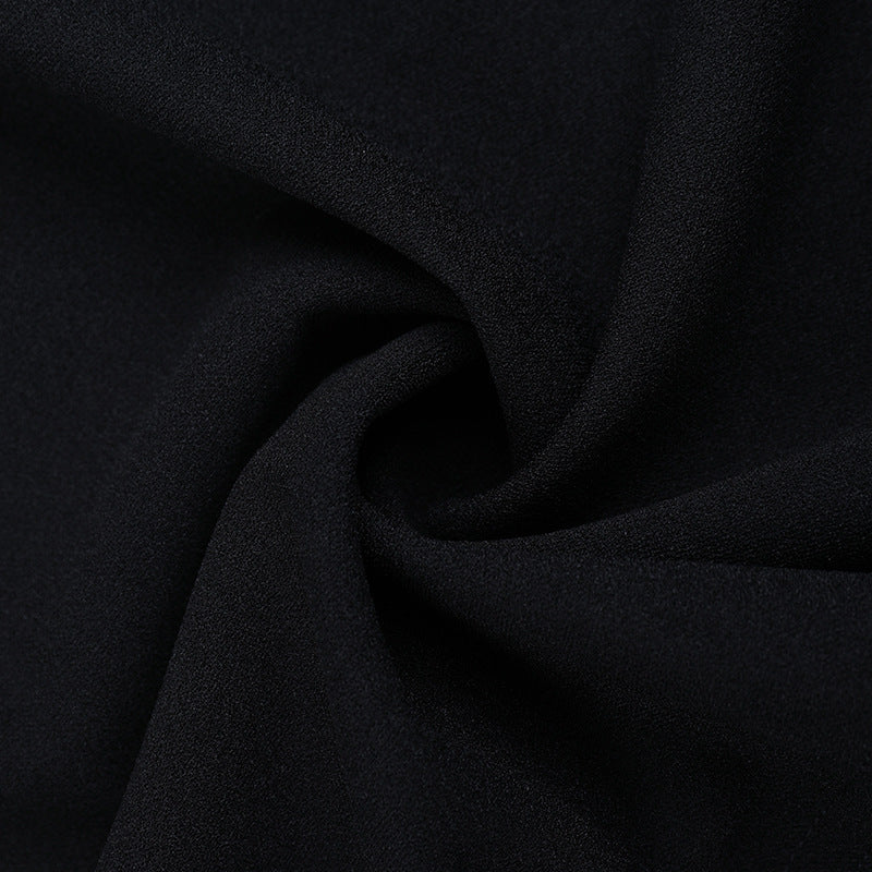 Women Square Neck Sexy Slit Ruffle Long Sleeve Maxi Dress 17