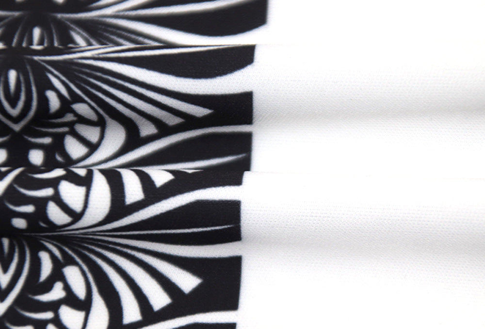 Women Long Sleeve Top and Pants Printed Casual Two-piece Set 20