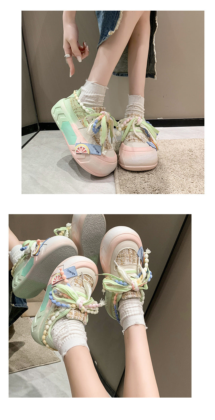 Women Sports Casual Thick Sole Sneakers 20