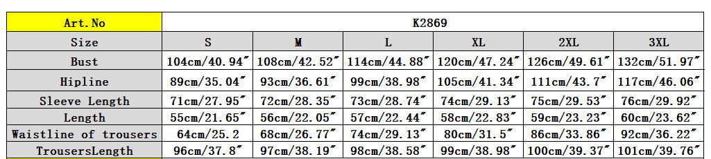 Sexy Striped Printed Drawstring Tight Fitting two piece pants Set 8