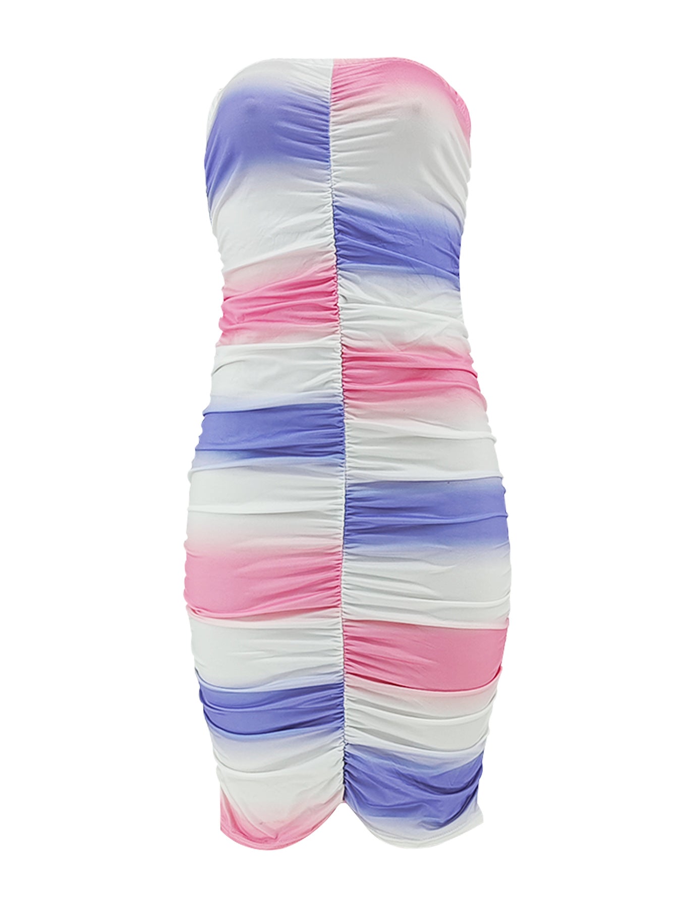 Casual slim women's clothing fashionable strapless bodycon ladies dress 5