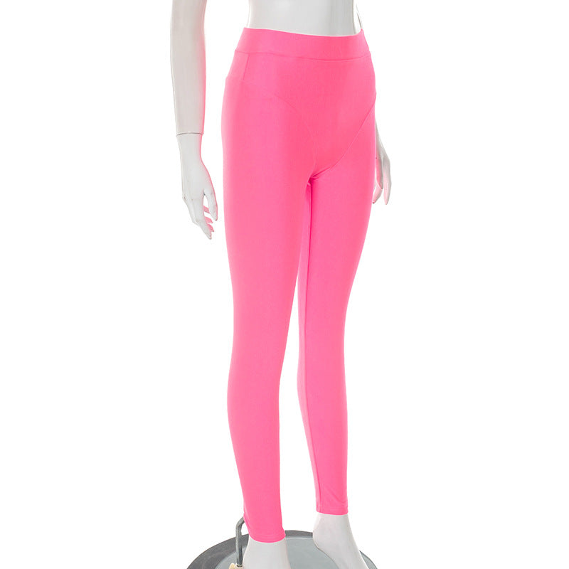 Women Sexy Solid Trousers 12