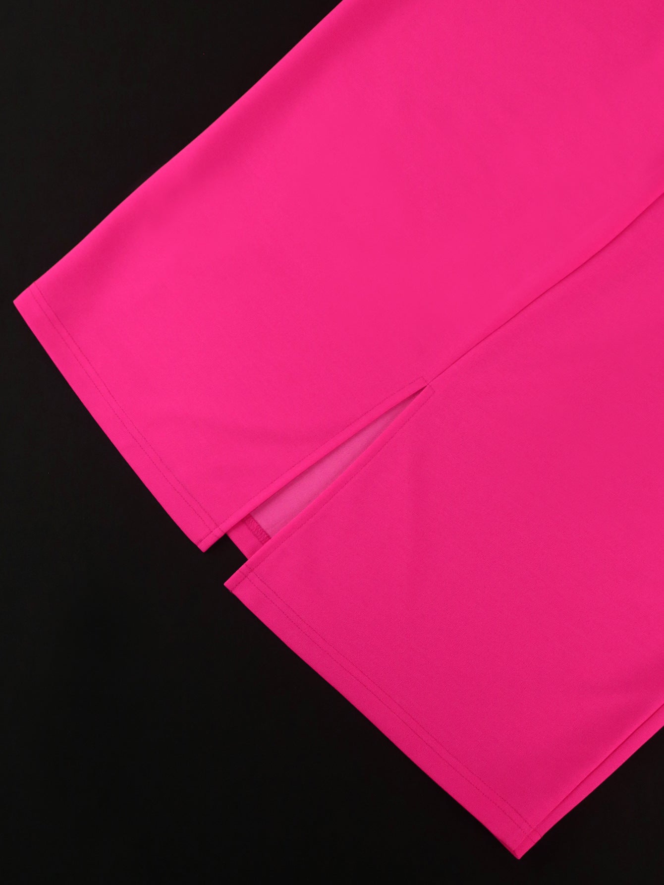 Women V-neck Long Sleeve Ruffle Formal Party Dress 8