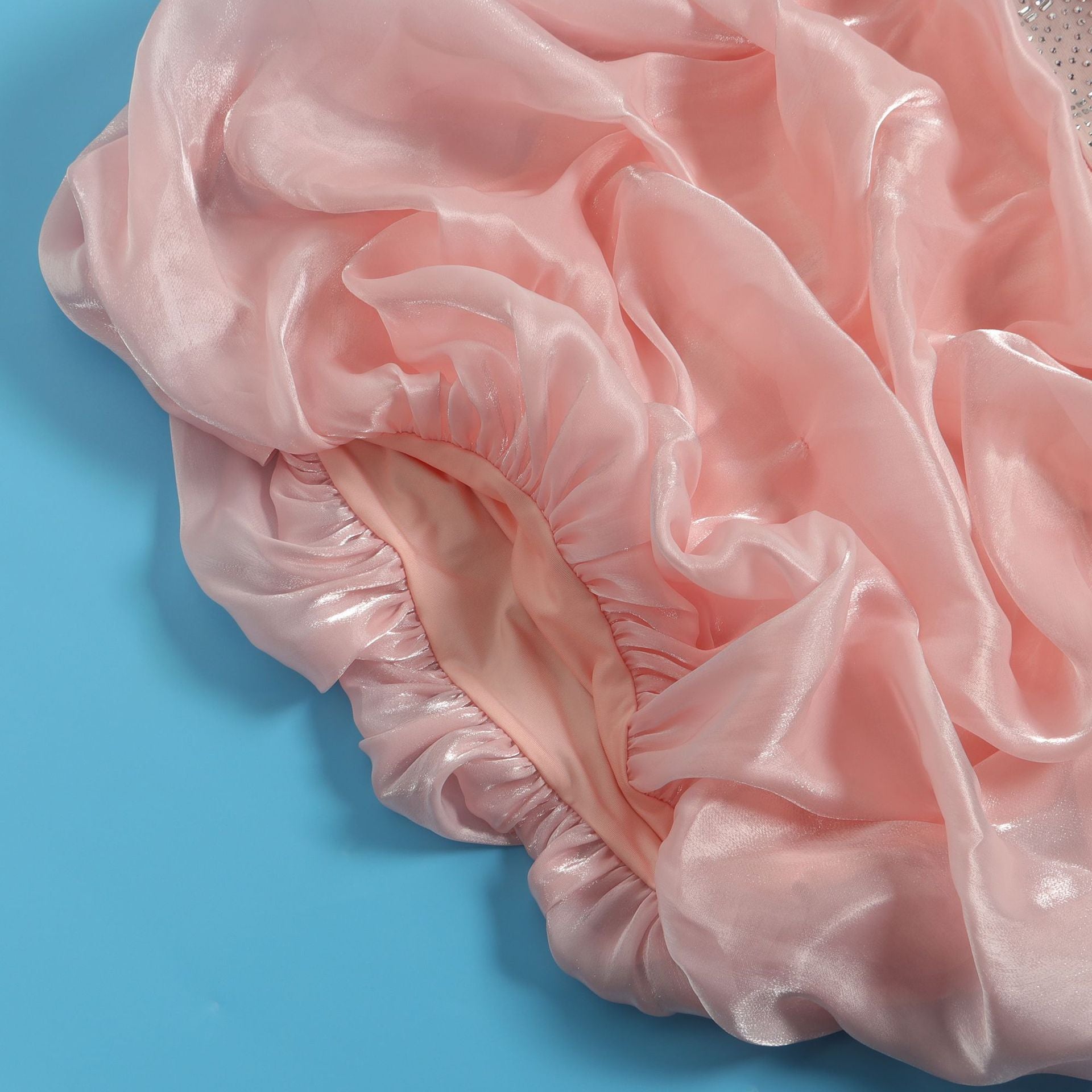 Women Sexy Beaded Stretch Camisole Cascading Ruffles Dress Tutu 52