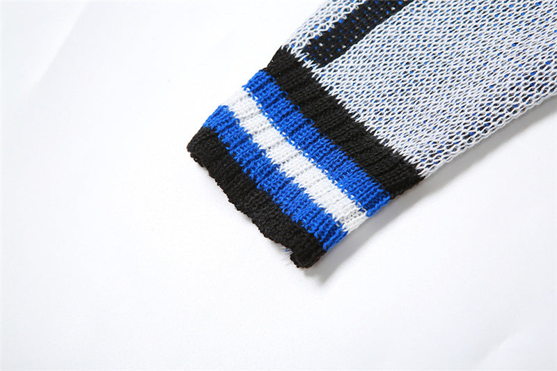 Women Letter Knitting Ribbed Top and Skirt two-piece set 53