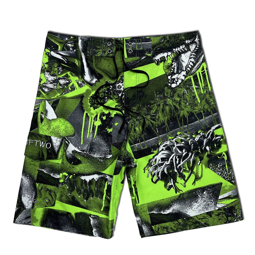 Men's fitness surfing quick-drying beach pants shorts 43