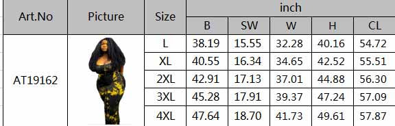 Plus Size Women Spring Round Neck Printed Maxi Dress 6