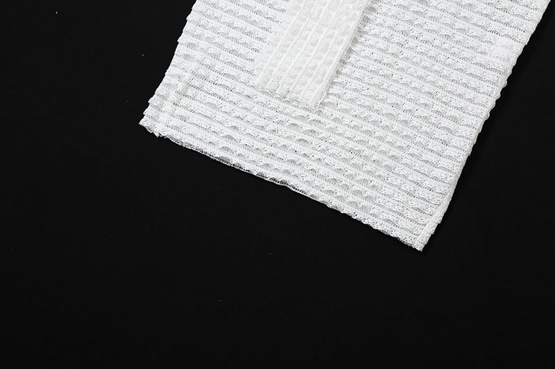 Autumn women's sexy Strapless top high waist slim long skirt two piece set for women 18