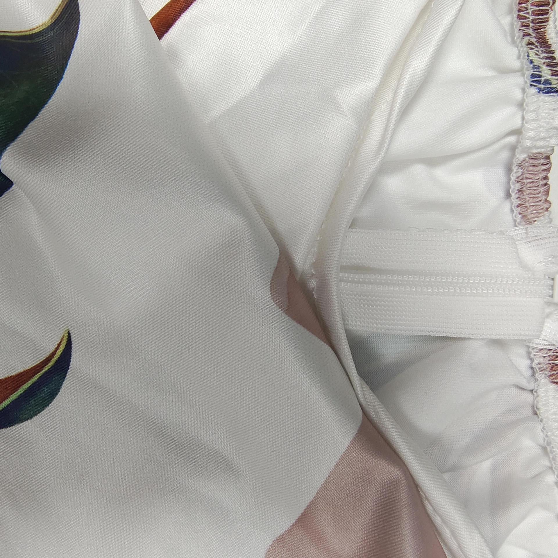 Summer Women's Fashion Chic Trendy Printed Wide Leg Jumpsuit 28