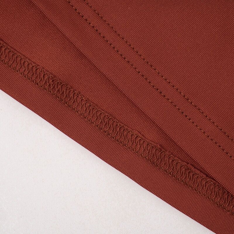 Women's Autumn And Winter Tight Fitting High Neck Long Sleeve Tops And Pants Two-Piece Street Casual Suit For Women 20