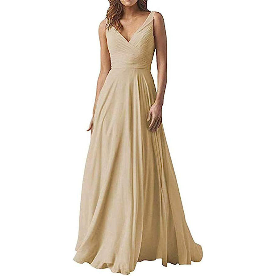 Women Sexy V-Neck Prom Party Dress（Processing time need 3-6 days） 10