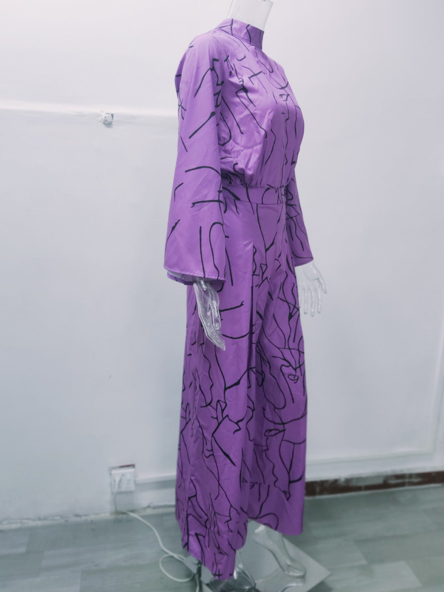 Women Summer Elegant Lace-Up Print Sleeveless Jumpsuit 24