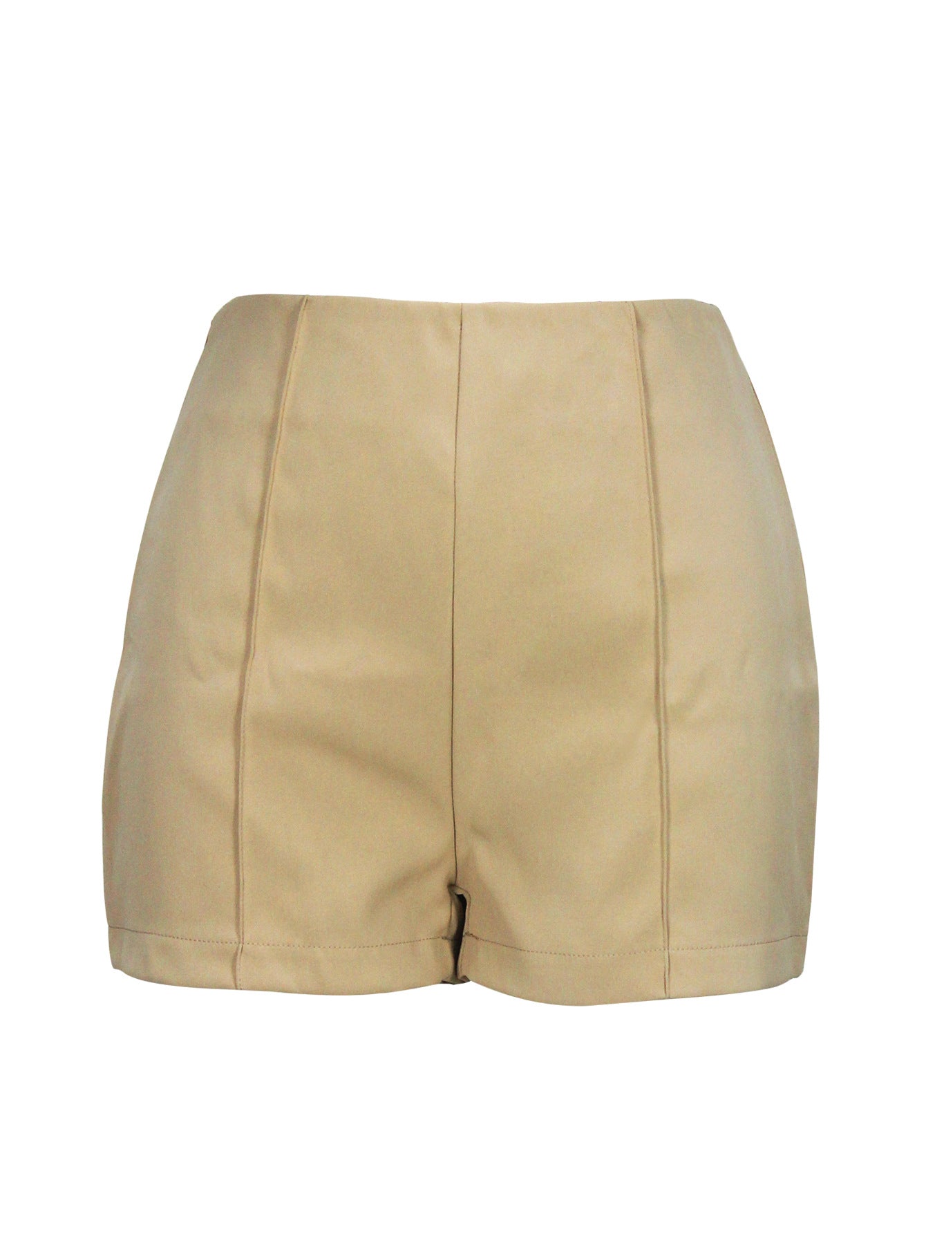 Women Elegant Zipper Shorts 5