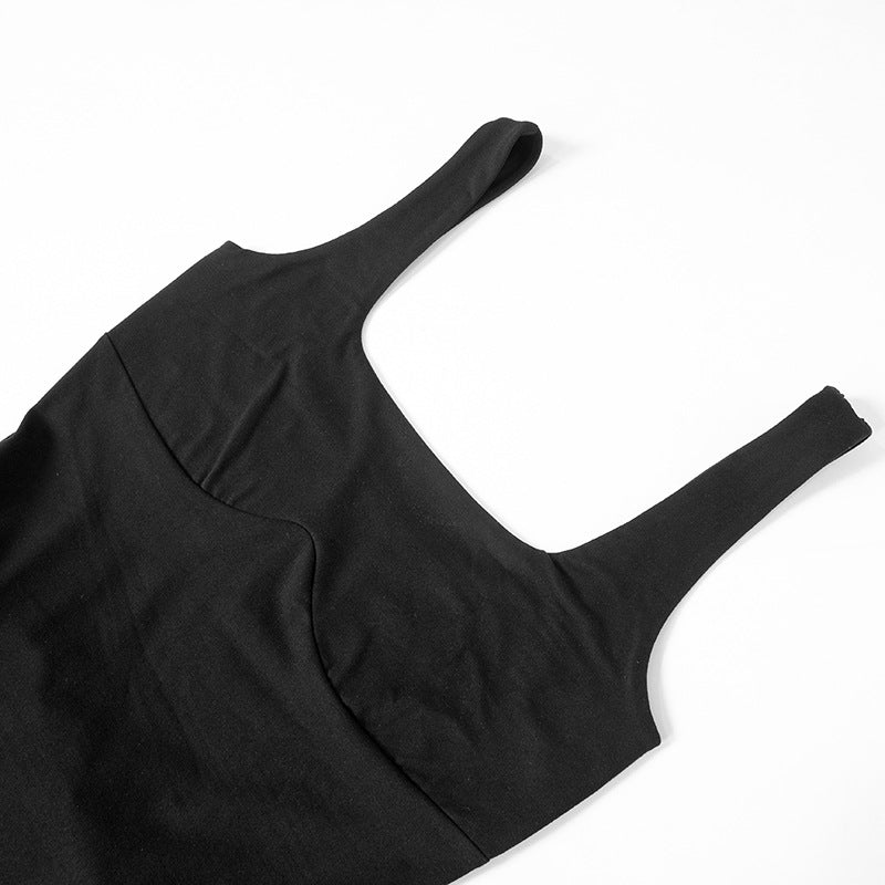 Women Summer Solid Sleeveless Dress 33