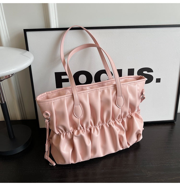 Cloud Bag Pleated Tote Bag Autumn And Winter Armpit Shoulder Bag Fashionable Women's Bag 6
