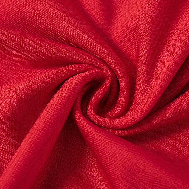 Women Fall Winter Irregular Long Sleeve Cut Out Dress 18