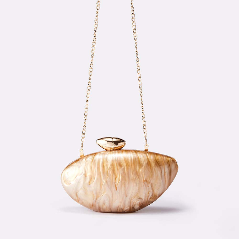 Transparent Fashion Bullet-Shaped Acrylic Evening Clutch for Women 11