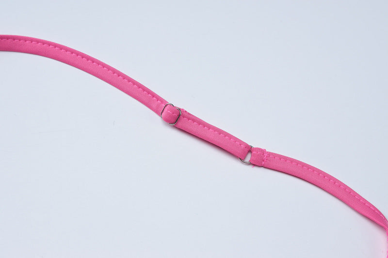 Women's Fashion Sexy Low Back Strapless Halter Neck Solid Color Jumpsuit 12