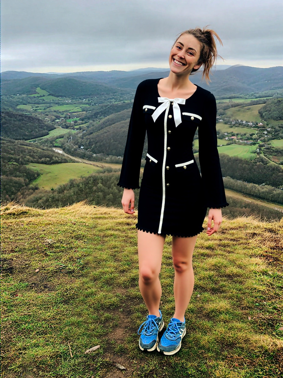 Chic Fashion Knit Long-Sleeve Bodycon Women's Dress 15