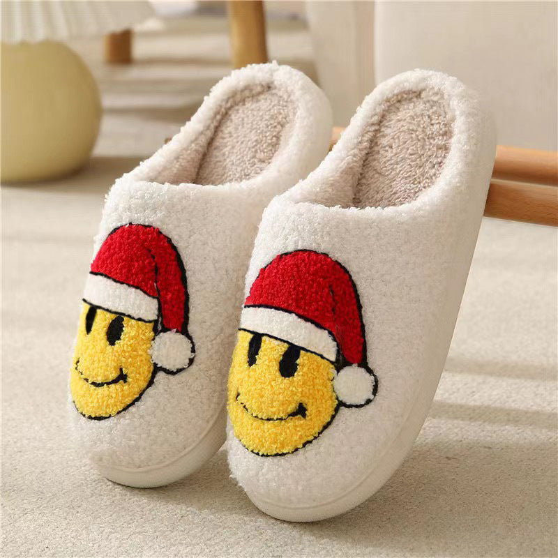 Winter Christmas Deer Slippers For Women At Home Couples Indoor Elk Warm Slippers For Women Winter 6