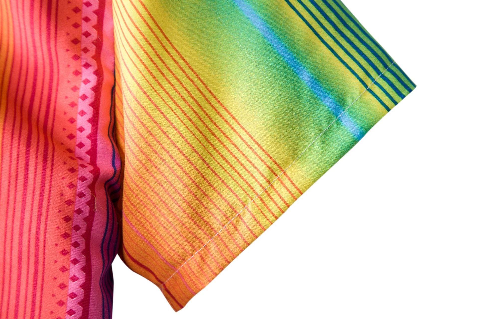 Men's Print Holidays Men's Short Sleeve Casual Shirt 30