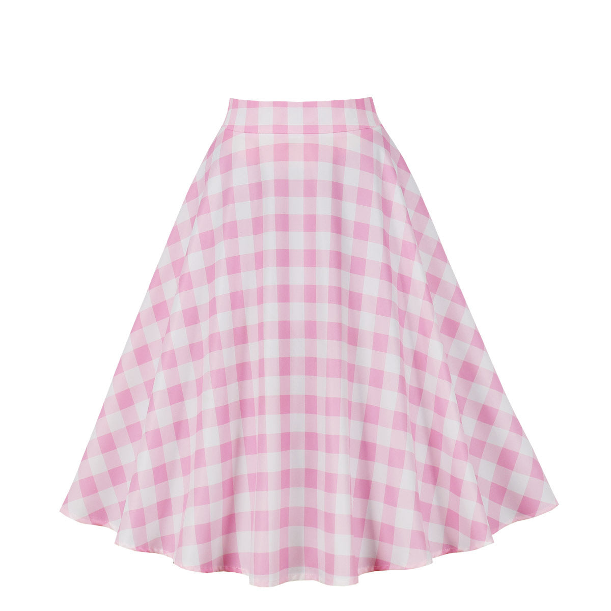 Women plaid skirt 3