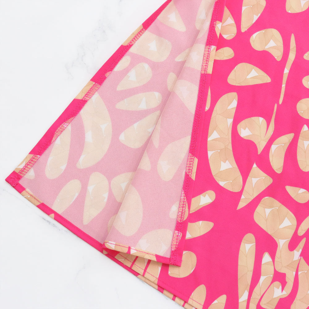 Chic Casual Spring And Summer Women's Printed Short Sleeve Long Dress 12