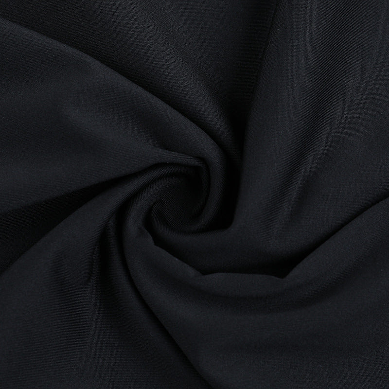 Women Sexy Mesh Patchwork Ruffle Gathered Maxi Dress 16