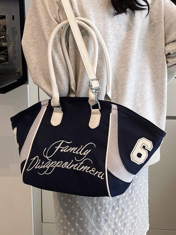 Women Career summer casual shoulder crossbody handbag tote bag 7