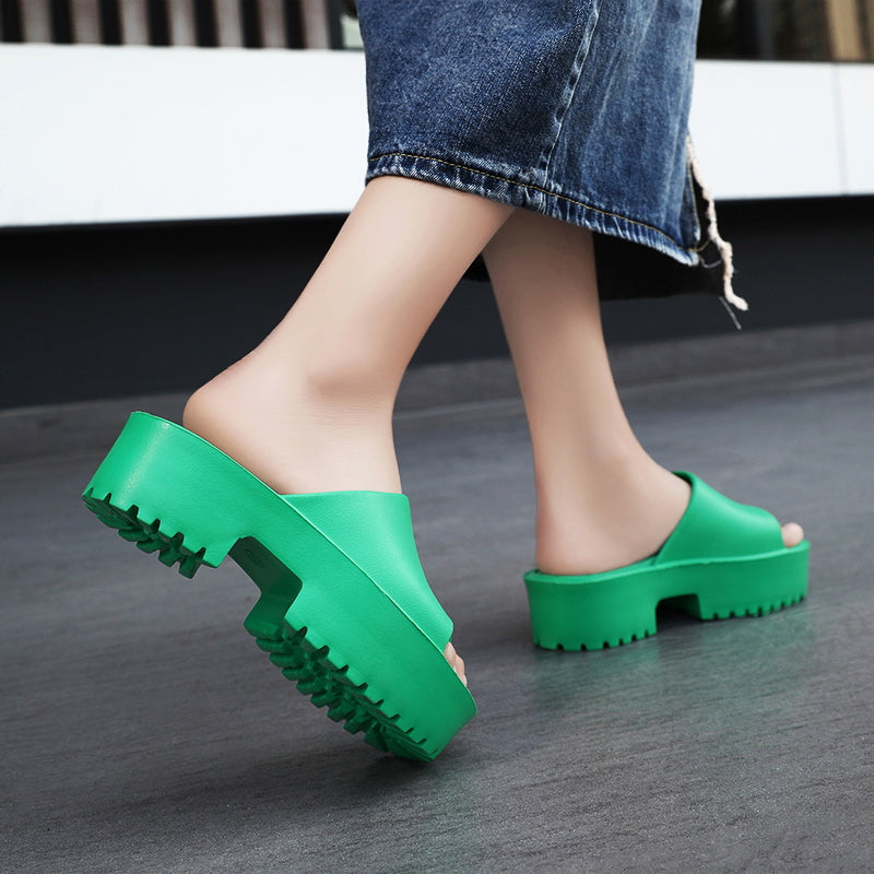 Summer Women's Open Toe Sandals Outdoor Casual Shoes Home Slippers Women's Shoes 41