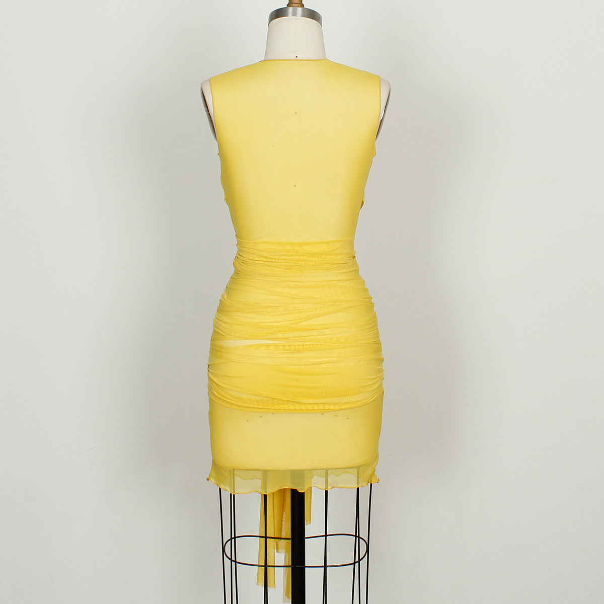 Women sexy mesh dress 13