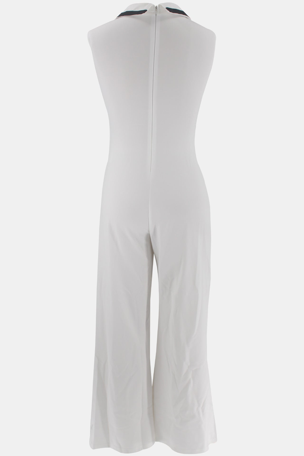 Summer Women's Fashionable V-Neck Chic Elegant Sleeveless Wide Leg Jumpsuit 24