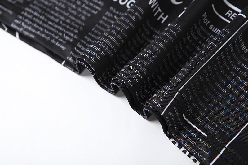 Summer Fashion Women's Printed Sleeveless V-Neck Sexy Strap Slim Dress 12