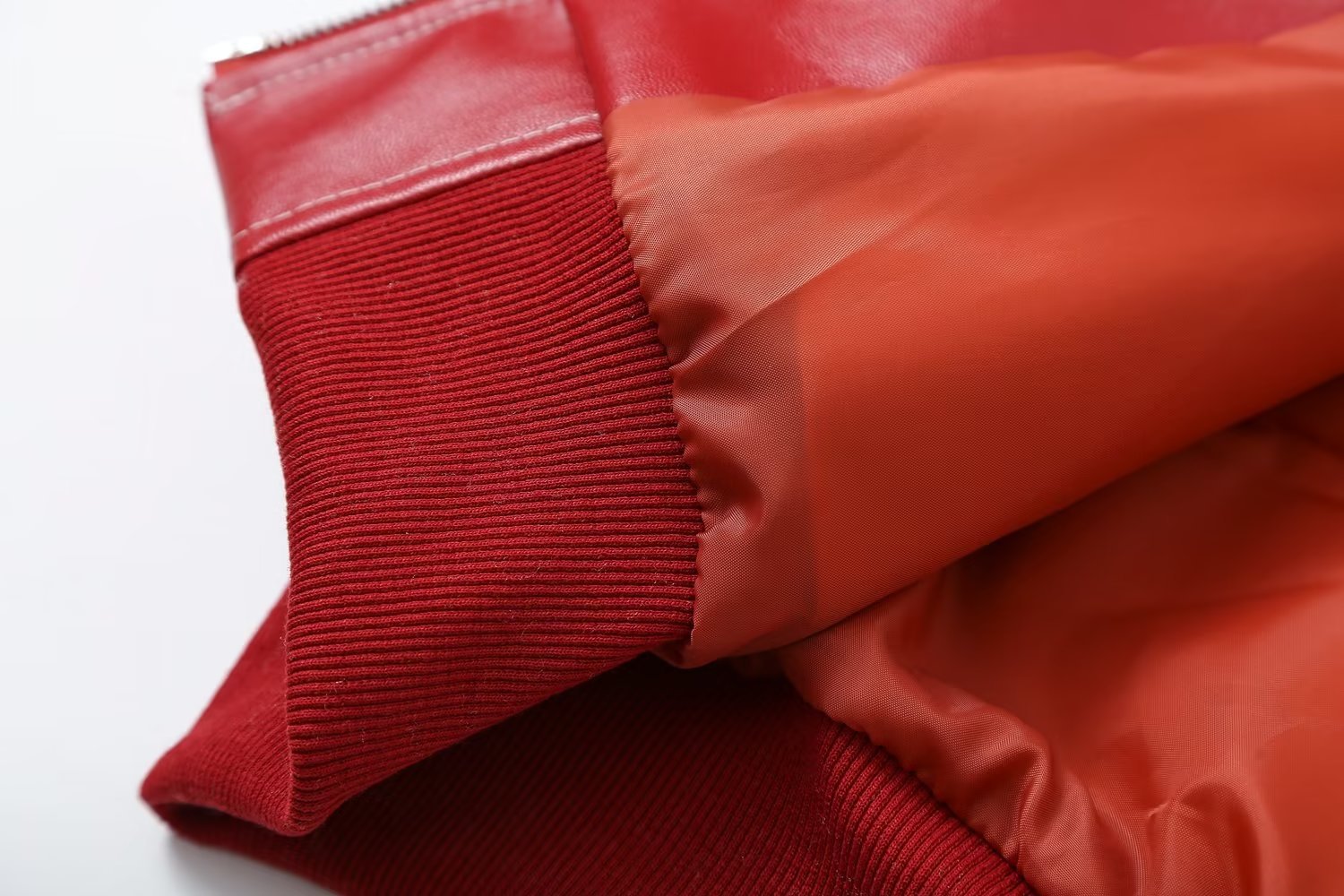 Autumn Women's Retro Stand Collar Leather Jacket 22