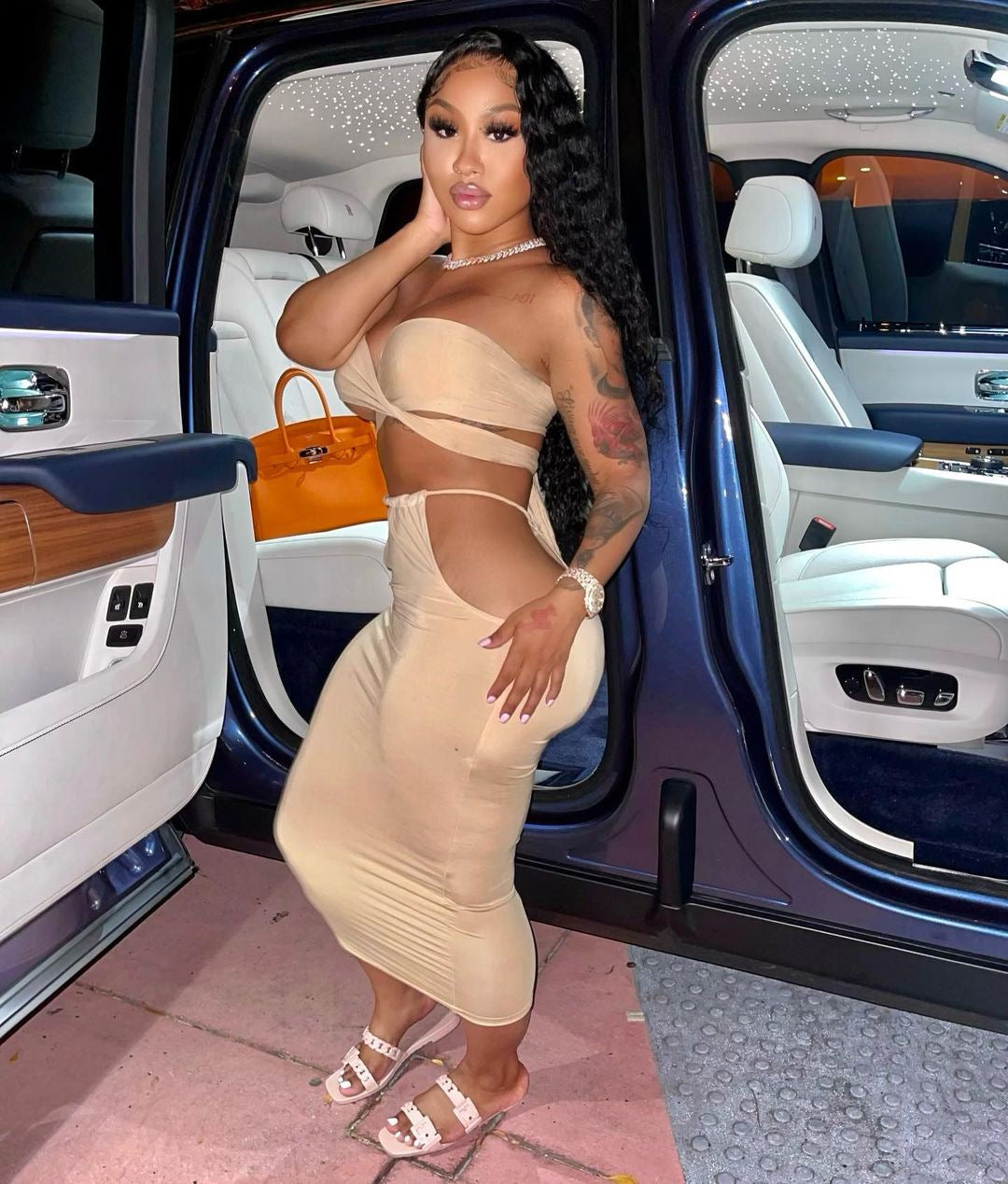 Women's sexy dress Lace-Up multi-wear nightclub dress 15