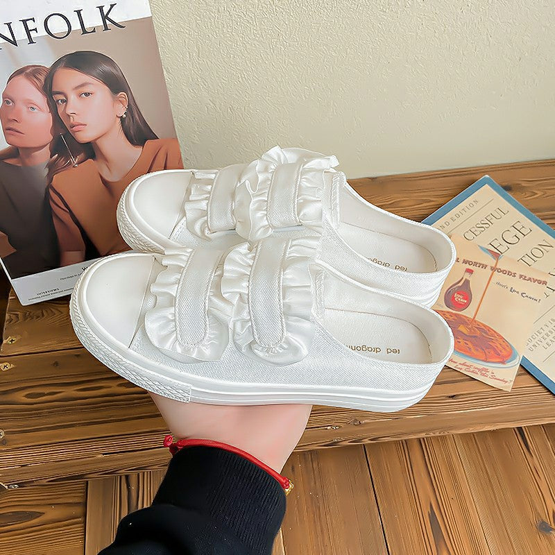 Women Platform Velcro Espadrilles 8