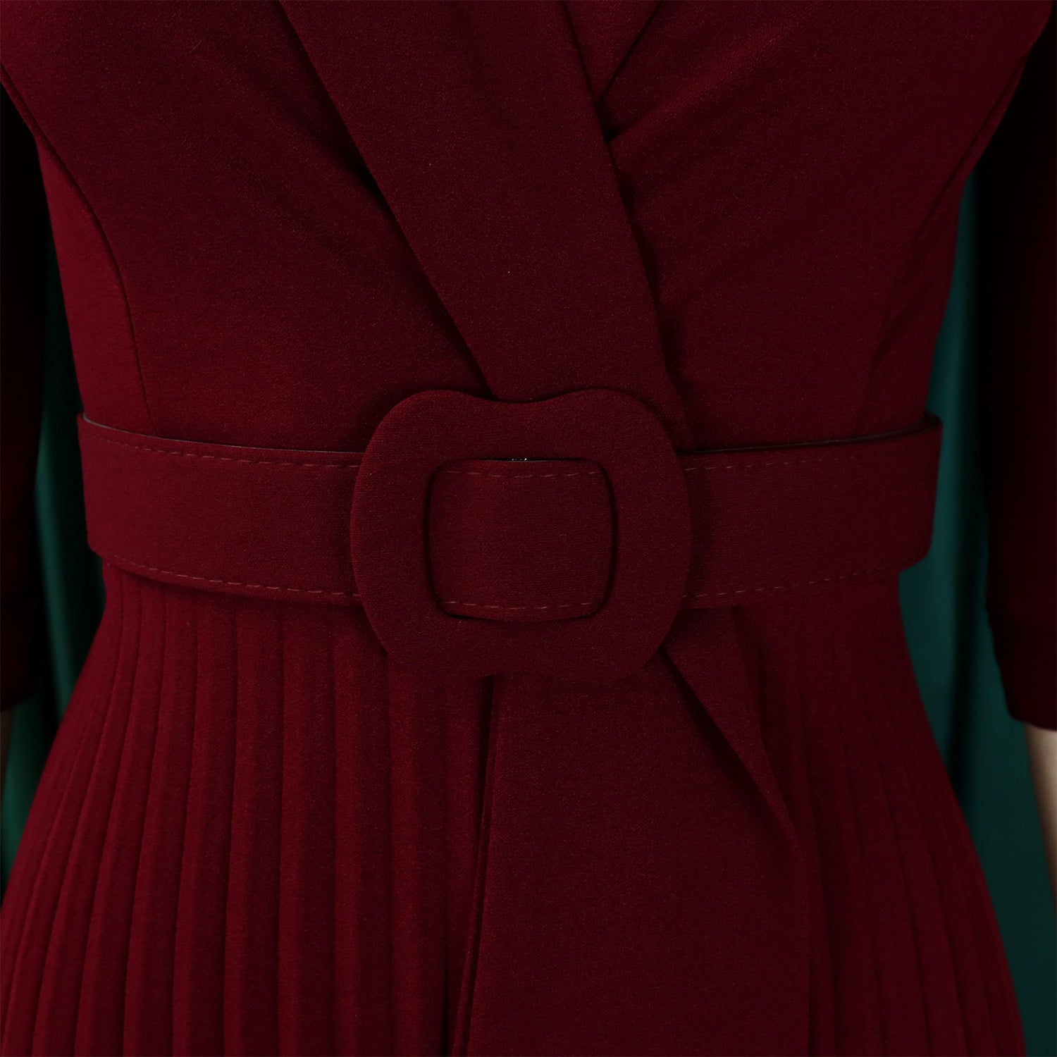 Autumn and winter women's clothing ol fashion Turndown Collar pleated Slim Waist Plus Size African dress 34