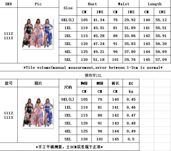 Women V-neck Half-Sleeve Slit Dress Bohemian Beach Maxi Dress 11