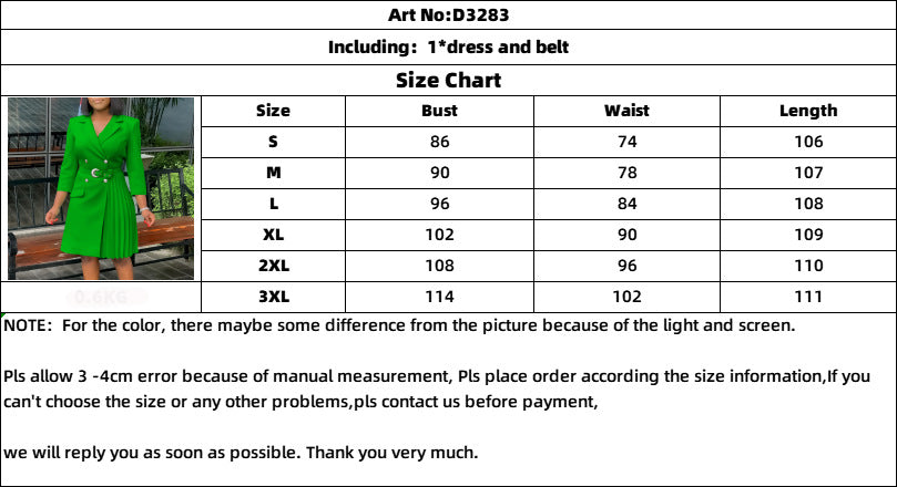 Women Pleated Patchwork Suit Dress 9