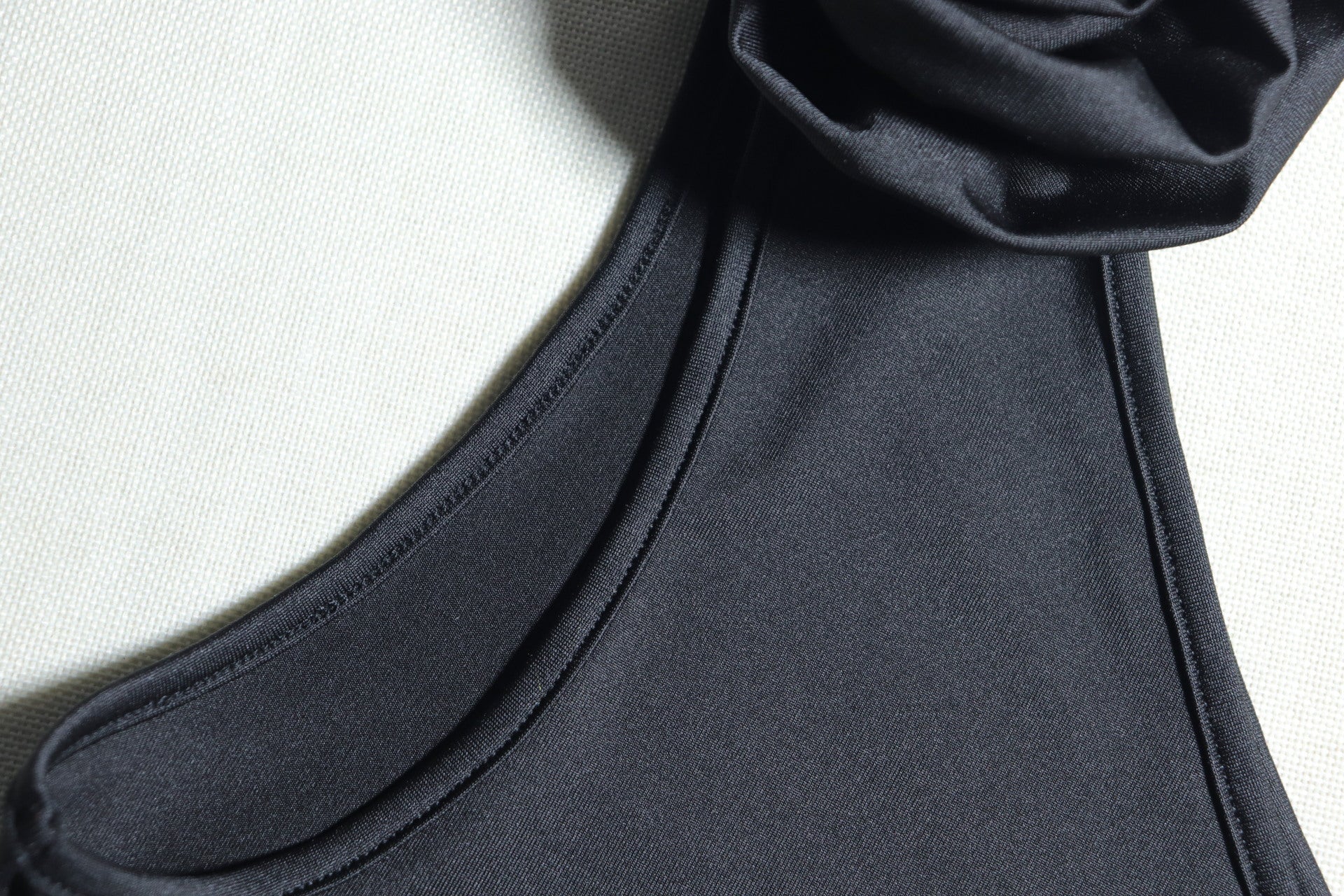 Women's Solid Color Sexy Slash Shoulder Sleeveless Low Back Bodycon Casual Trendy Dress 12