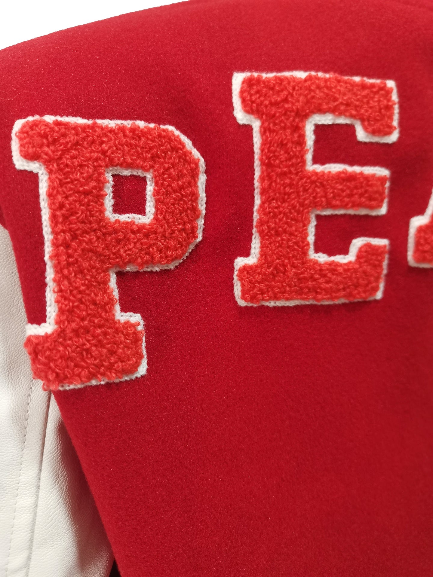 Women Fashion Velvet Print Embroidered Baseball Jacket 50