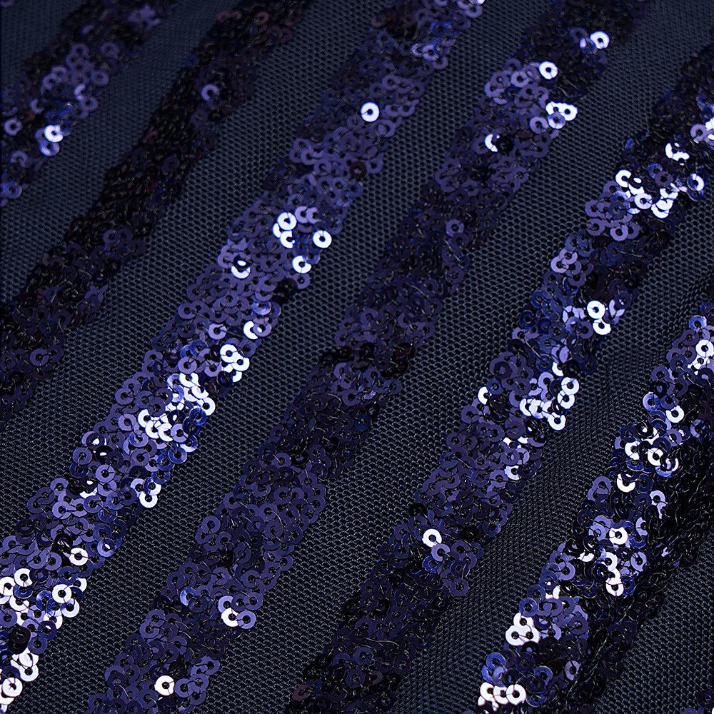 Plus Size African Dress Party Round Neck Solid Dress 23