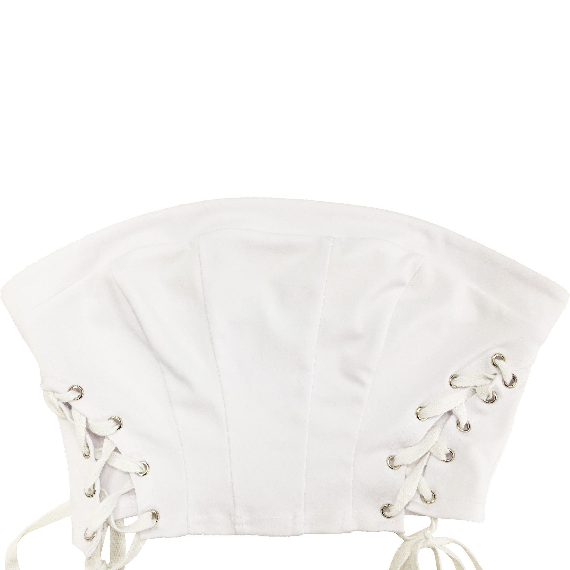 Ladies Solid Color Rope Zipper Sleeveless Skirt Two-Piece Set 17