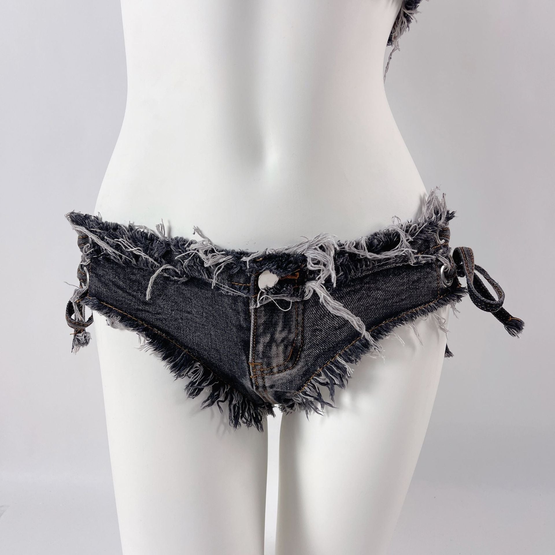 sexy night club denim bikini 108