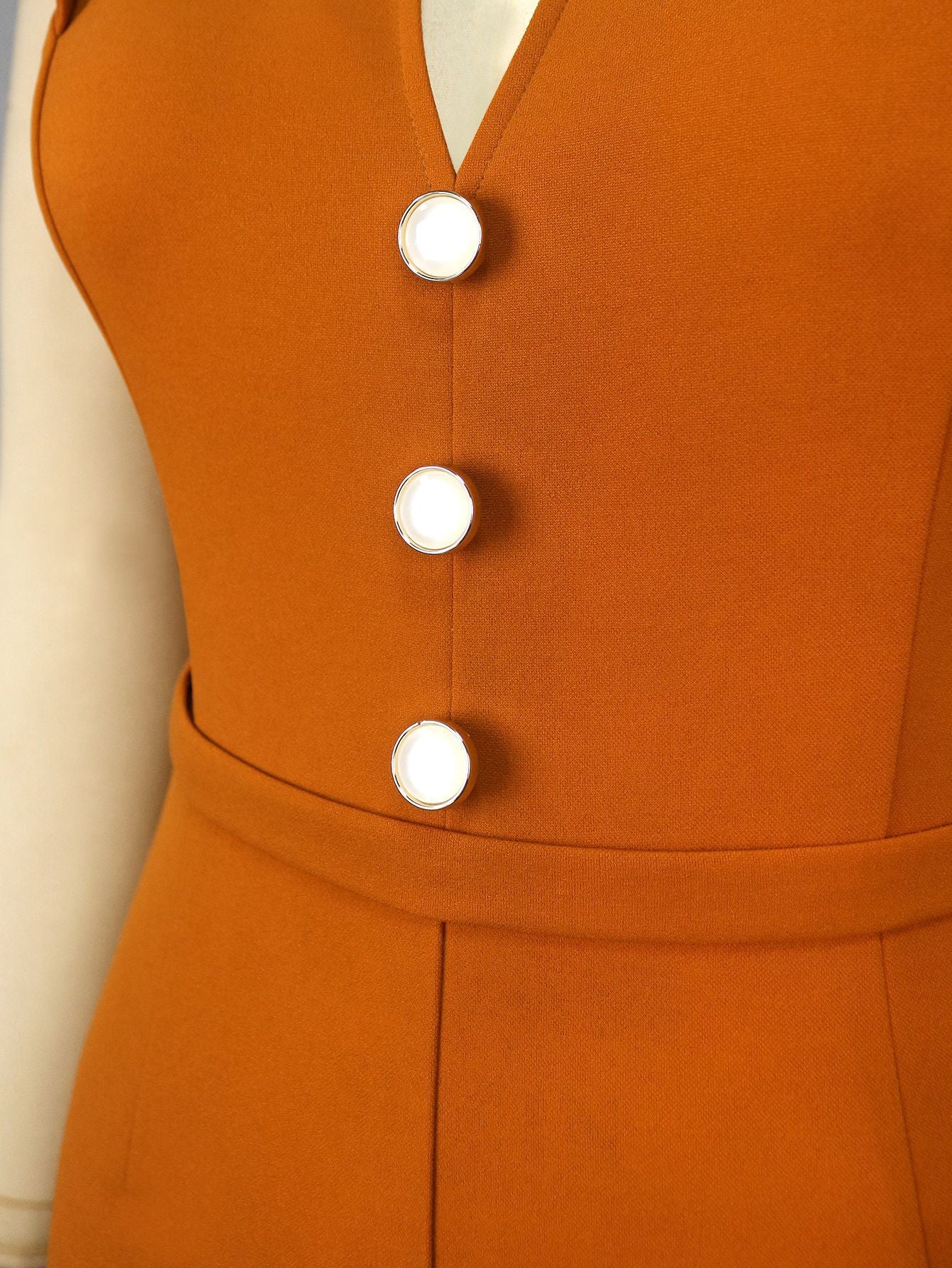 Women Style Cape Sleeve Half High Neck Sexy Hollow Formal Party Jumpsuit 13